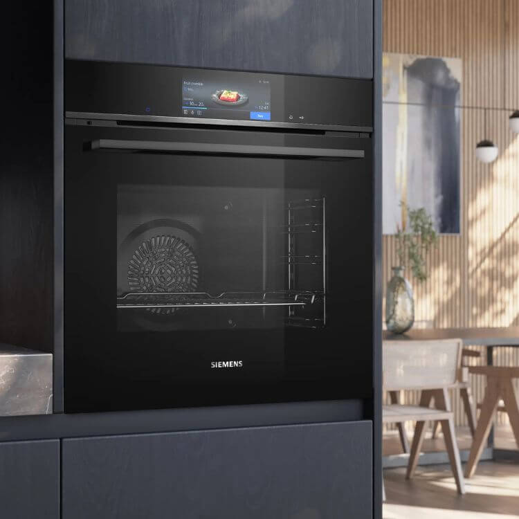 Forno Pirolítico de Encastre Siemens HB778G3B1 71L Classe A+