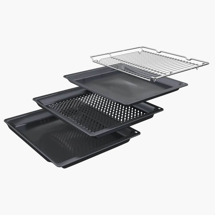 Forno Pirolítico de Encastre Siemens HB778G3B1 71L Classe A+