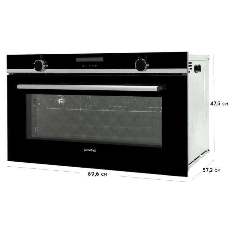 Forno Hidrolítico de Encastre Siemens iQ500 VB558C0S0 85L 3100W Inox