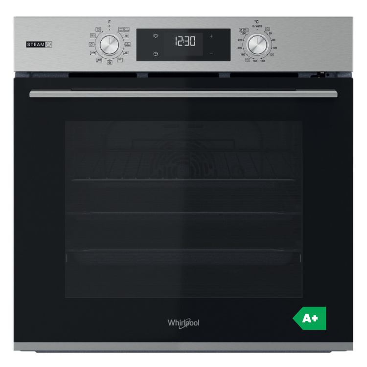 Forno Hidrolítico/Pirolítico de Encastre Whirlpool OMSR58RU1SX 71L 3300W
