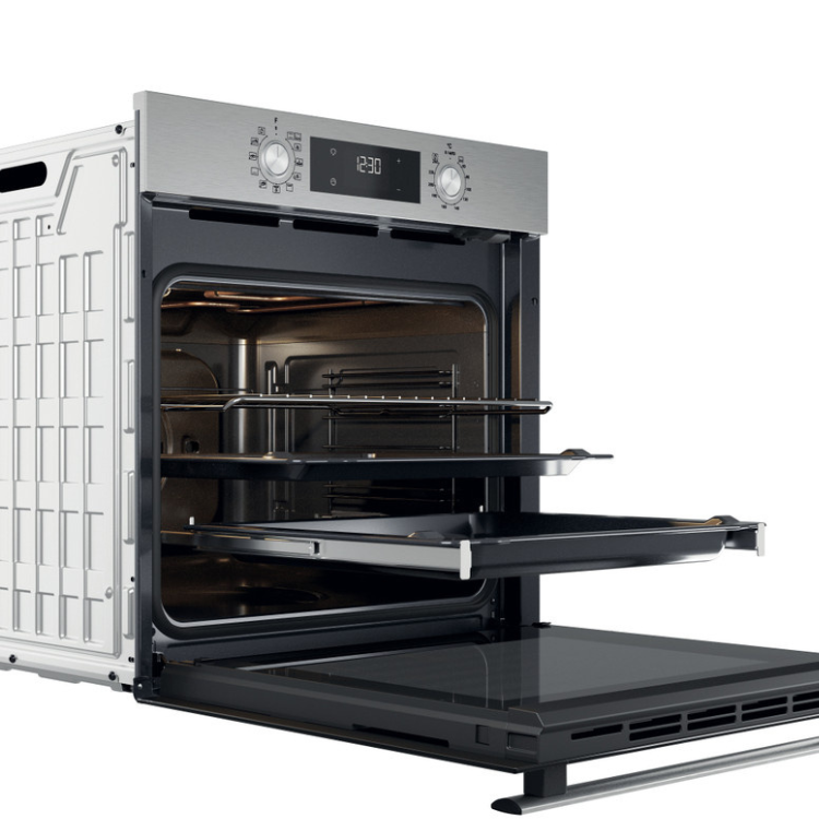 Forno Hidrolítico de Encastre Whirlpool OMR58HU1X 71L 2900W