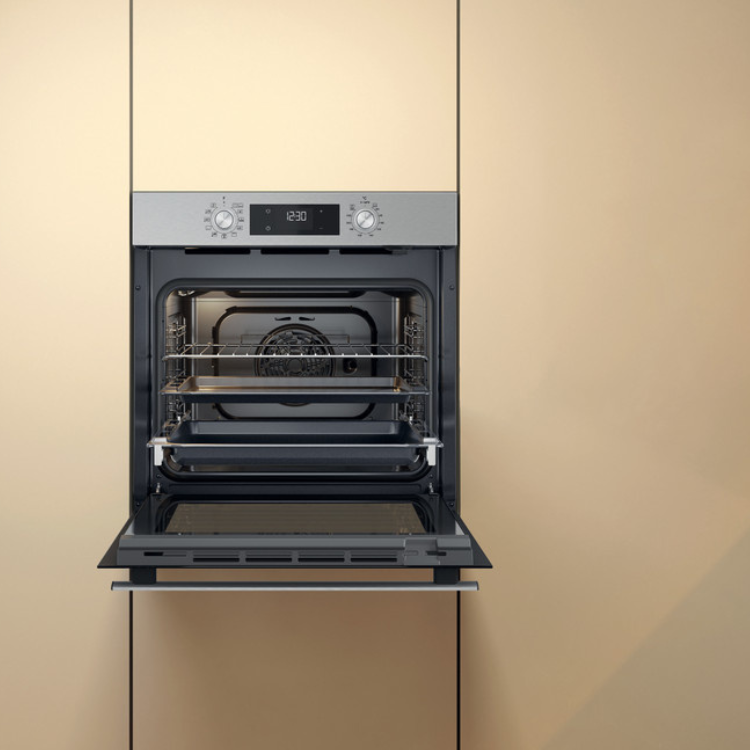 Forno Hidrolítico de Encastre Whirlpool OMR58HU1X 71L 2900W