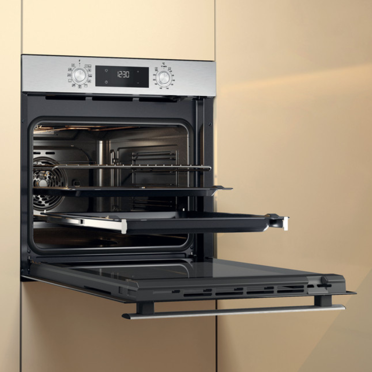 Forno Hidrolítico de Encastre Whirlpool OMR58HU1X 71L 2900W