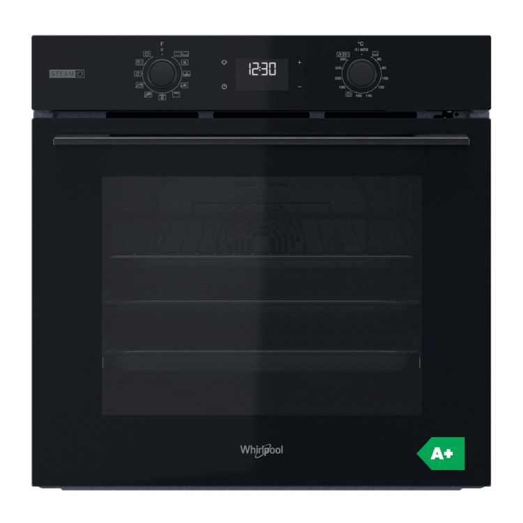 Forno Hidrolítico/Pirolítico de Encastre Whirlpool OMSK58RU1SB 71L 3300W