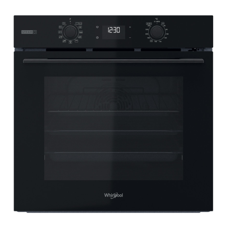 Forno Hidrolítico/Pirolítico de Encastre Whirlpool OMSK58RU1SB 71L 3300W