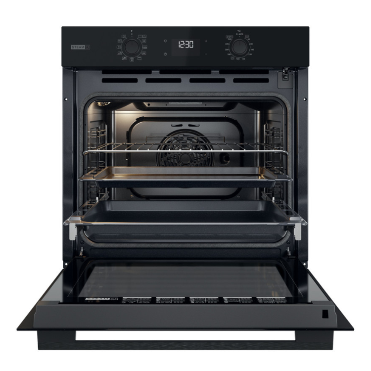 Forno Hidrolítico/Pirolítico de Encastre Whirlpool OMSK58RU1SB 71L 3300W