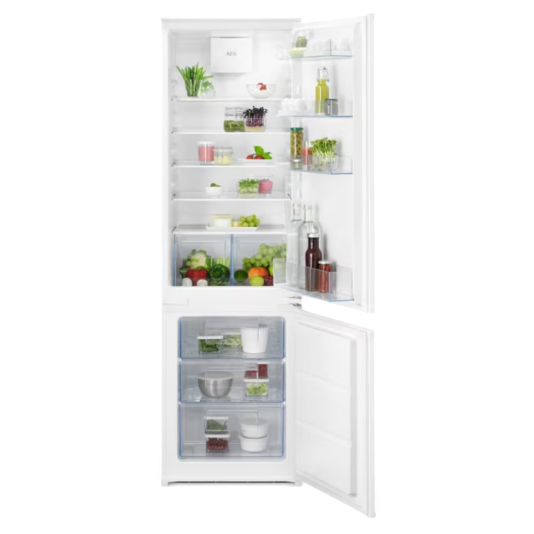Frigorífico Combinado de Encastre AEG OSC5D181ES 272L Branco