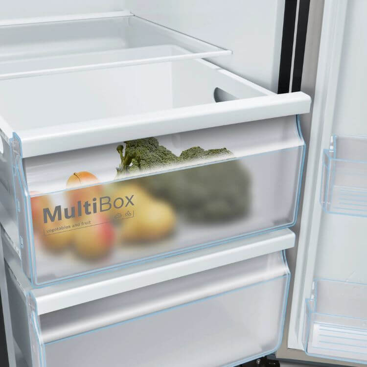 Frigorífico Americano Bosch Serie 6 KAD93AIDP 562L Inox