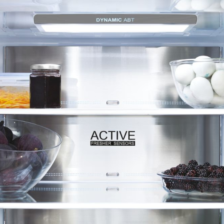 Frigorífico Americano Haier HB18FGSAAA 539L Inox