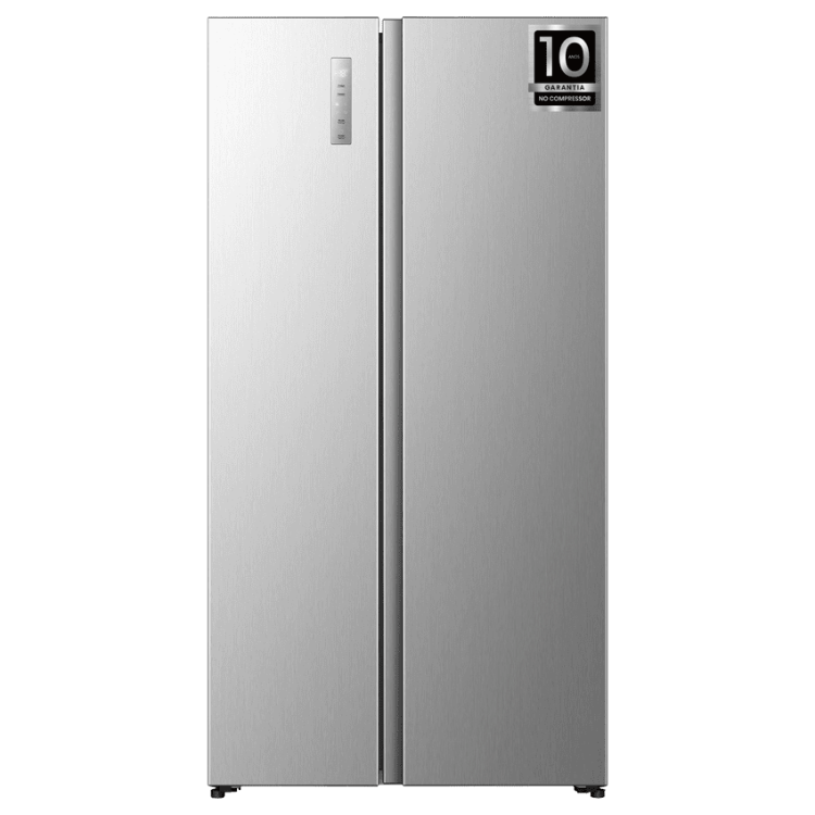 Frigorífico Americano Hisense Side by Side RS3P558NEIE 544L Inox