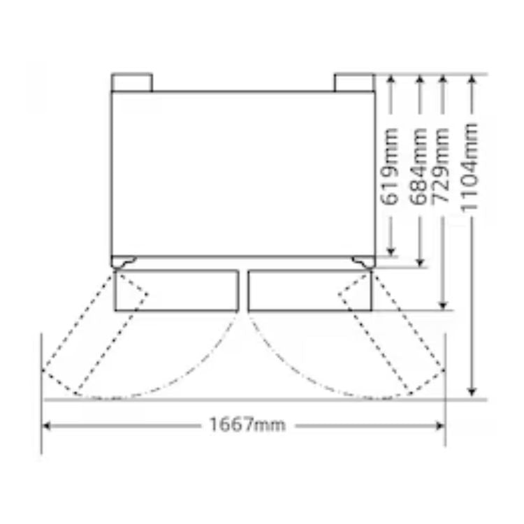 Frigorífico Americano LG GMF961PY3E 645L Inox