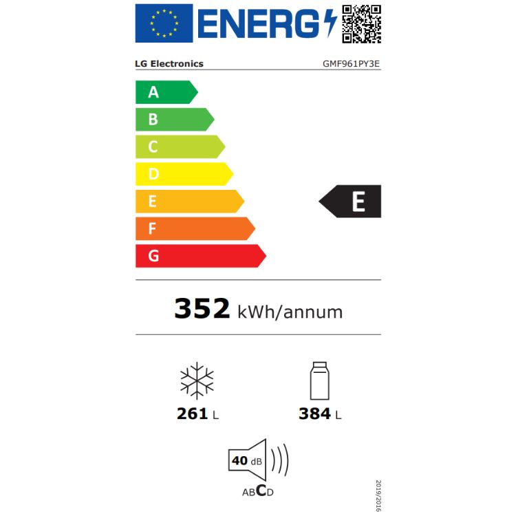 Frigorífico Americano LG GMF961PY3E 645L Inox