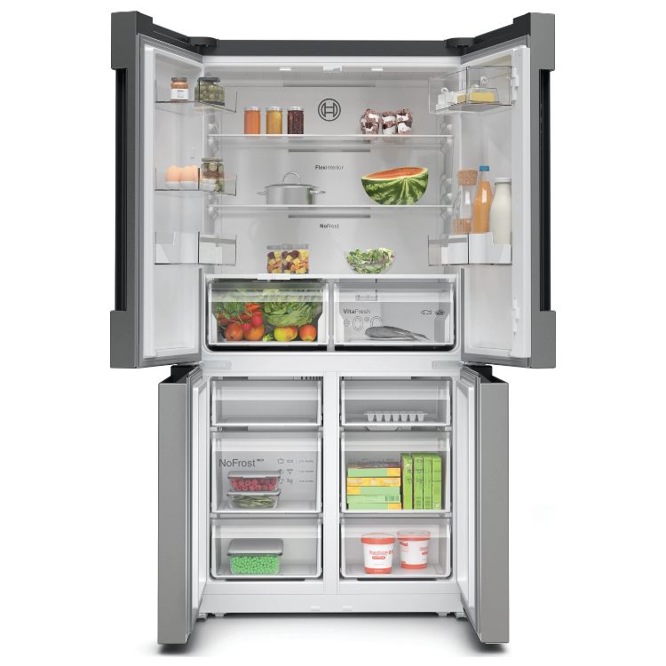 Frigorífico Americano Bosch Serie 4 KFN96VPEA 605L Inox
