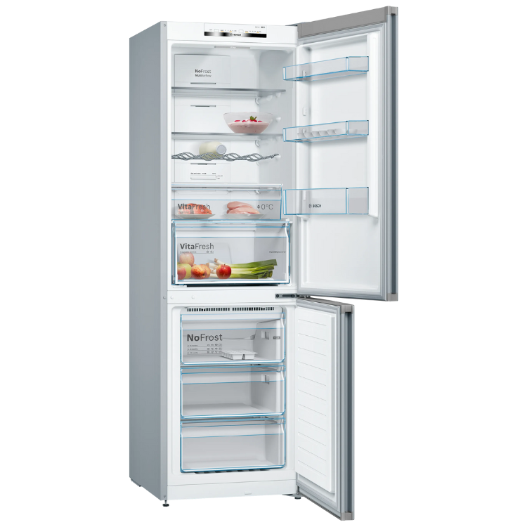 Frigorífico Combinado Bosch Serie 4 KGN36VIED 326L Inox