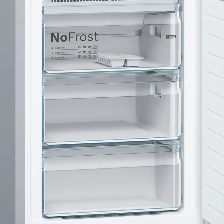 Frigorífico Combinado Bosch Serie 4 KGN36VIED 326L Inox