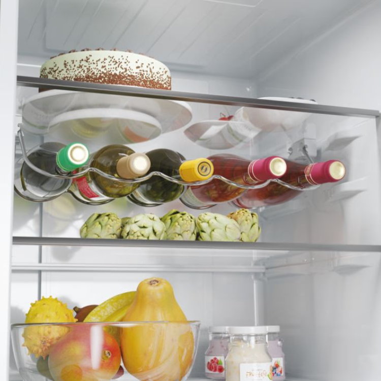 Frigorífico Combinado Haier HDPW5620CNPK 406L Inox