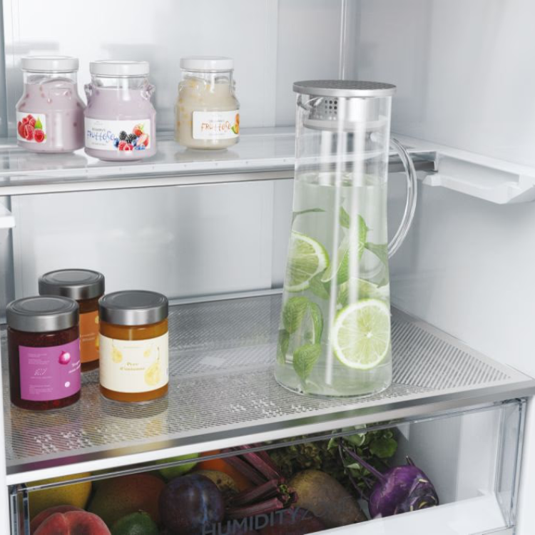 Frigorífico Combinado Haier HDPW5620CNPK 406L Inox