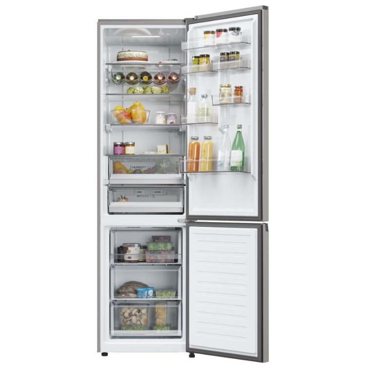 Frigorífico Combinado Haier HDPW5620CNPK 406L Inox