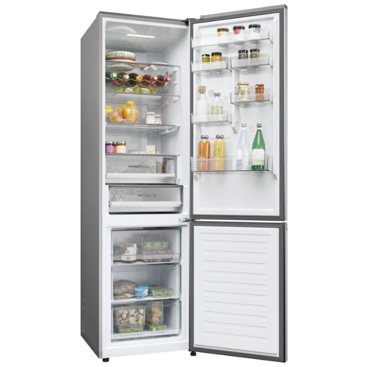 Frigorífico Combinado Haier HDPW5620CNPK 406L Inox