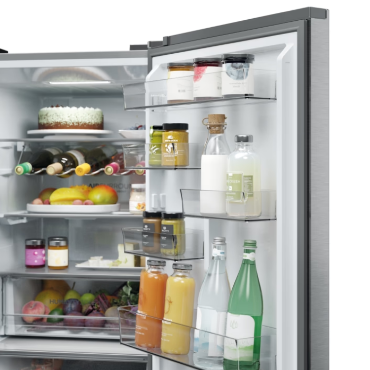 Frigorífico Combinado Haier HTW5618ENMG 360L Inox - Artigo de Exposição