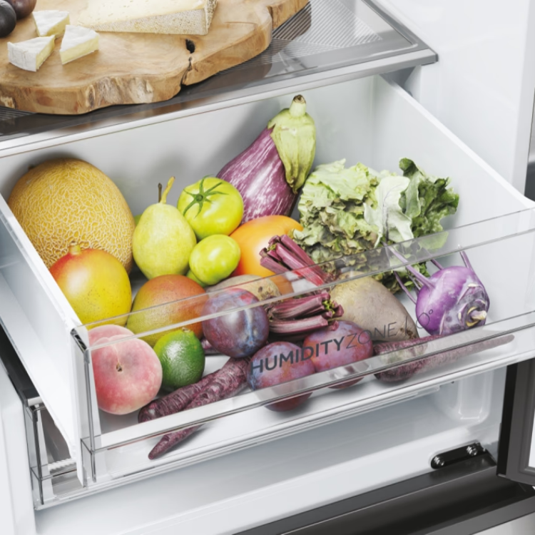 Frigorífico Combinado Haier HTW7620CNMP 414L Inox