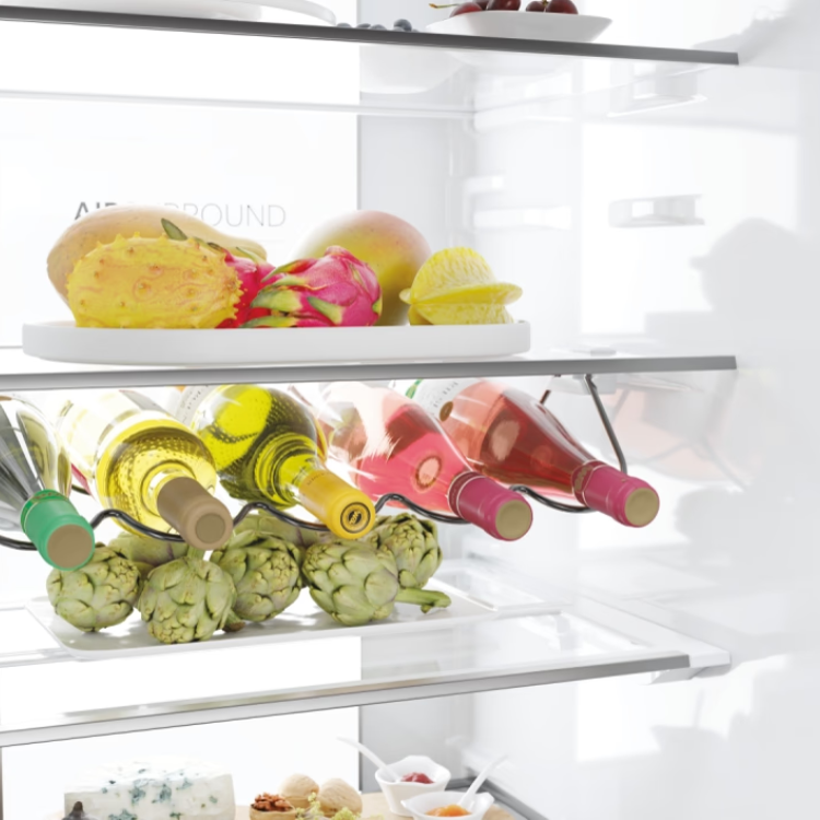 Frigorífico Combinado Haier HTW7620CNMP 414L Inox