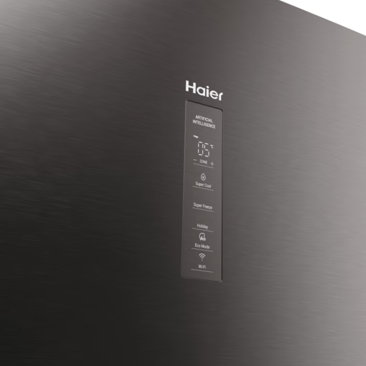 Frigorífico Combinado Haier HTW7620CNMP 414L Inox