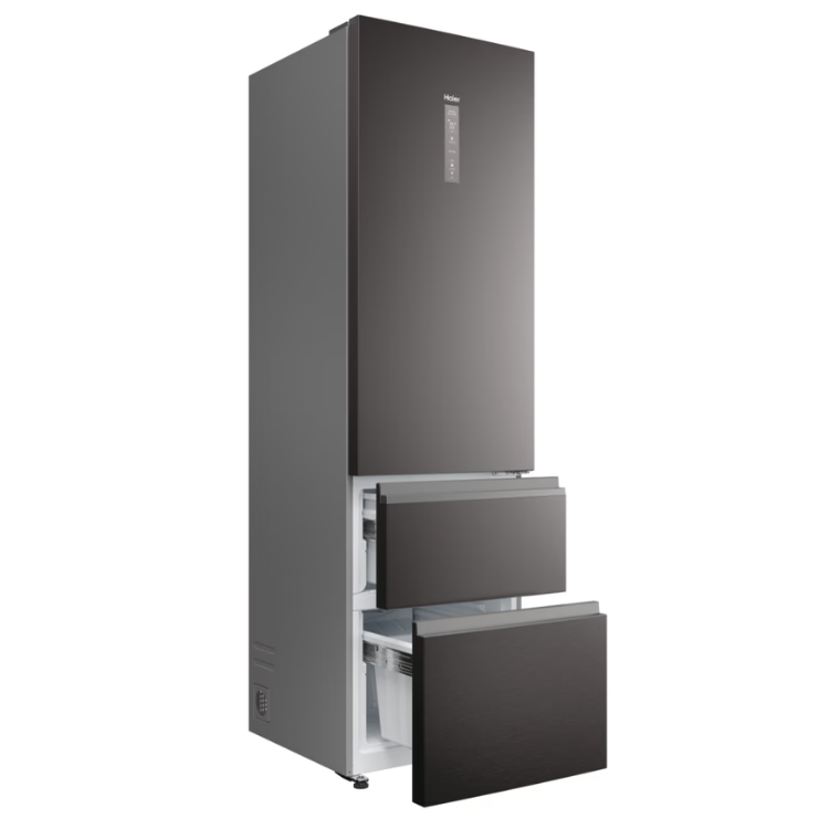 Frigorífico Combinado Haier HTW7620CNMP 414L Inox