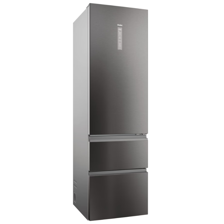 Frigorífico Combinado Haier HTW7620CNMP 414L Inox