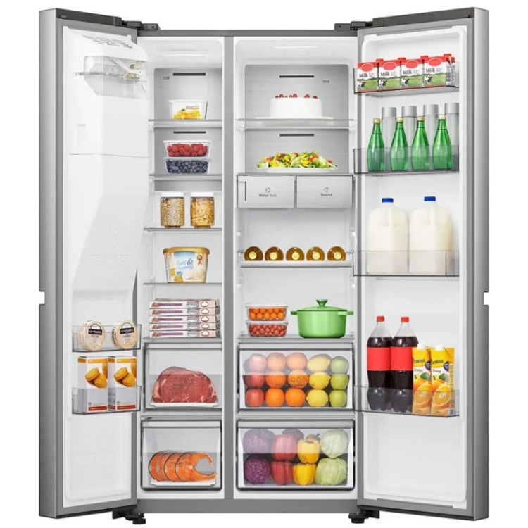 Frigorífico Americano Hisense RS818N4TIE 632L Inox