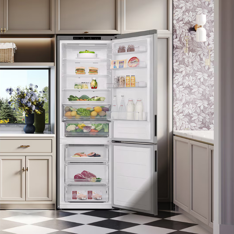 Frigorífico Combinado LG GBV21NCDPY 344L Inox