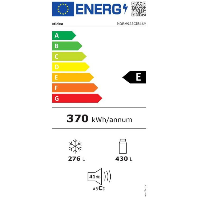 Frigorífico Americano Midea MDRM923CIE46M 706L Inox
