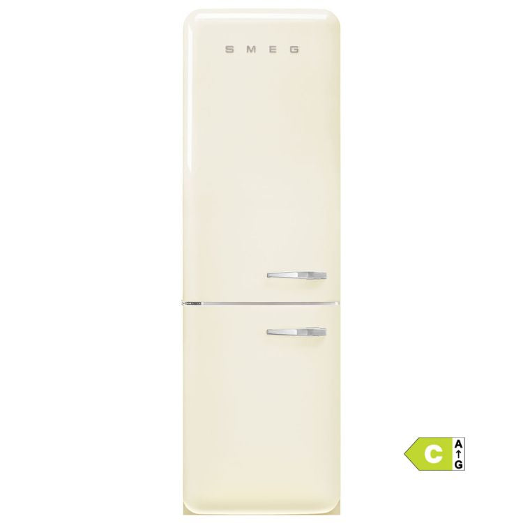 Frigorífico Combinado Smeg Anni 50 FAB32LCR6 331L Creme