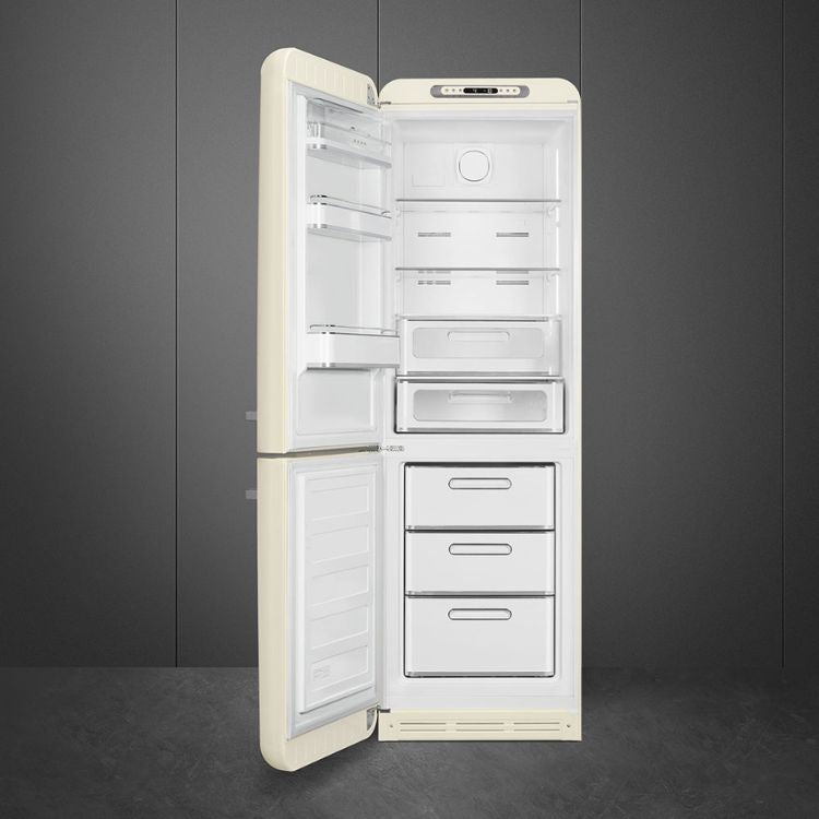 Frigorífico Combinado Smeg Anni 50 FAB32LCR6 331L Creme