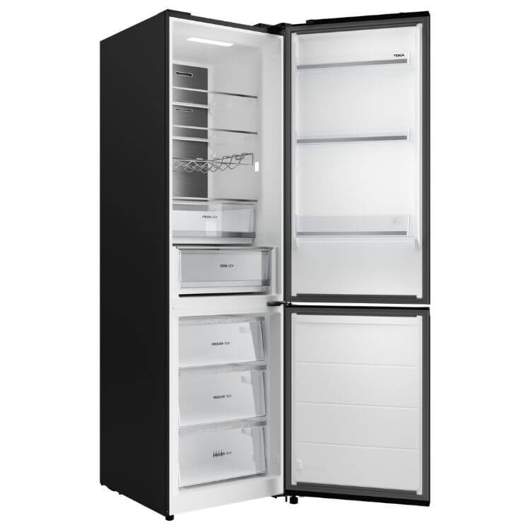 Frigorífico Combinado Teka RBF88680DSS 378L Preto