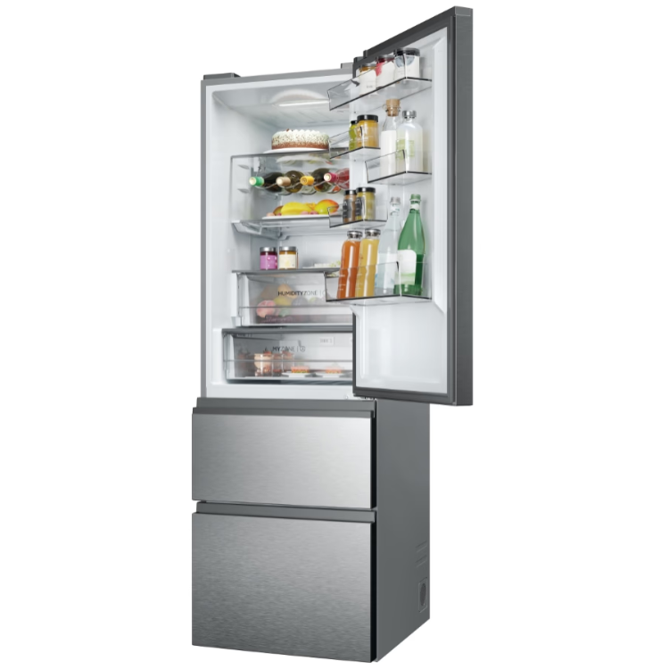 Frigorífico Combinado Haier HTW5618CNMG 360L Inox