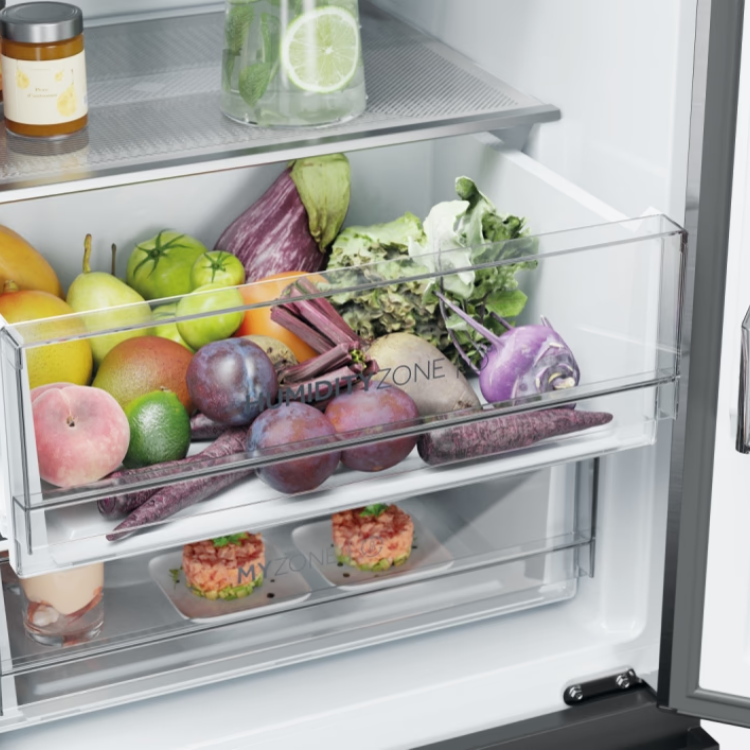 Frigorífico Combinado Haier HTW5618CNMG 360L Inox