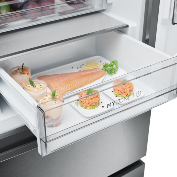 Frigorífico Combinado Haier HTW5618CNMG 360L Inox