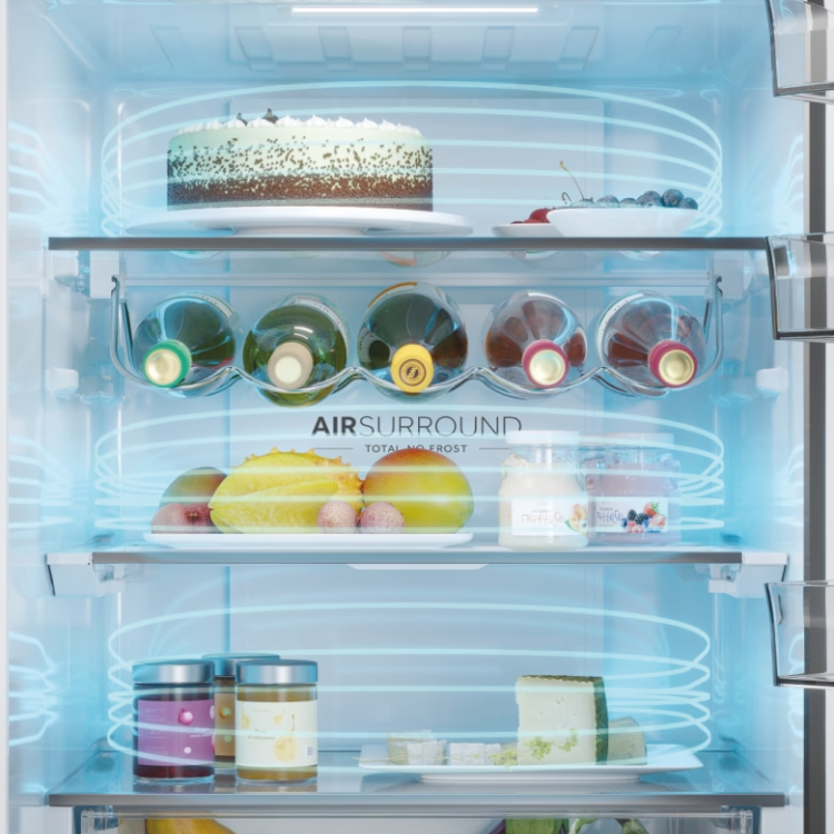 Frigorífico Combinado Haier HTW5618CNMG 360L Inox