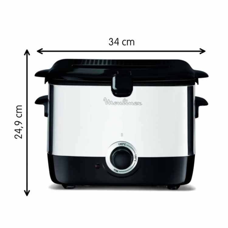 Fritadeira Moulinex Minifrito AF220010 1L 1000W Inox