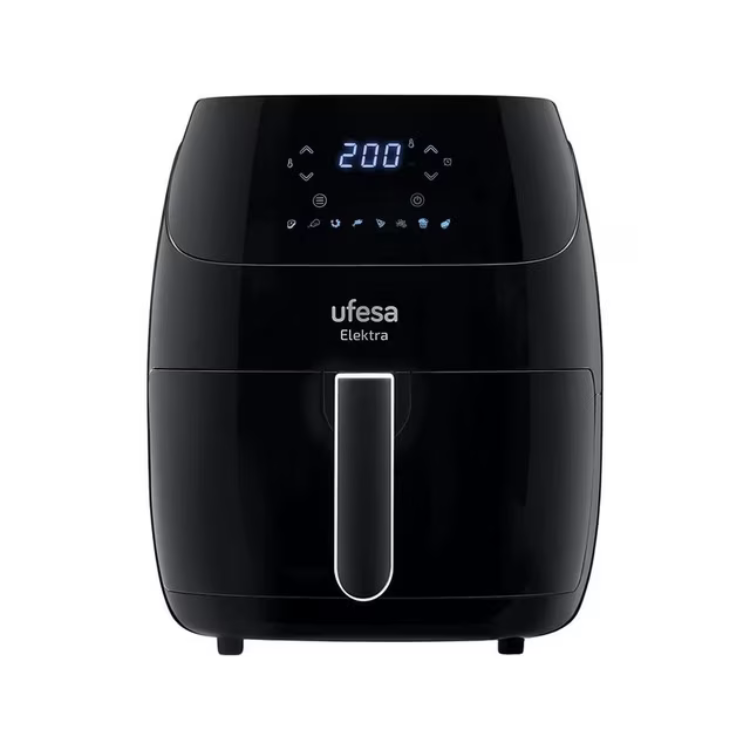 Fritadeira Ufesa Air Fryer Elektra 5L Preto