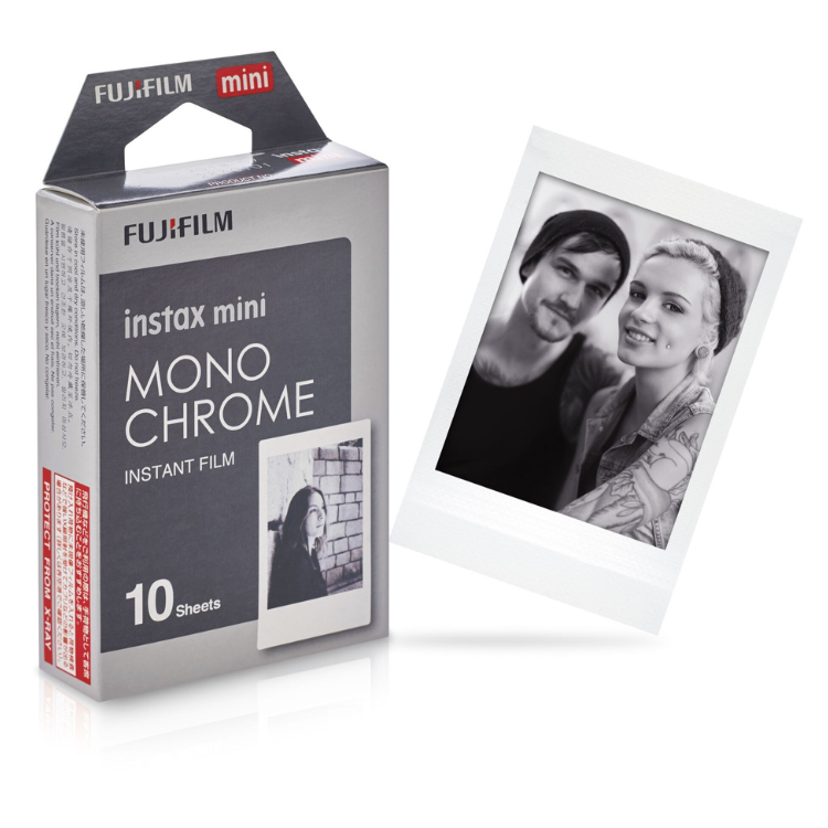 Carga FujiFilm Monochrome Instax Mini (10 Folhas)