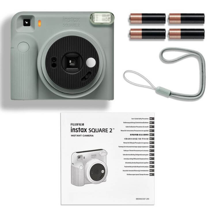 Máquina Fotográfica Instantânea Fujifilm Instax Square 2 Azul