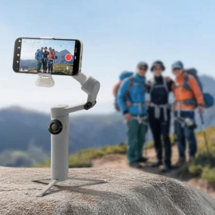 Estabilizador Gimbal Insta360 Flow 2 AI Tracker Standard Bundle Cinzento