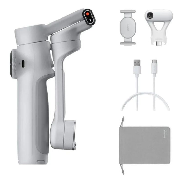 Estabilizador Gimbal Insta360 Flow 2 AI Tracker Standard Bundle Cinzento