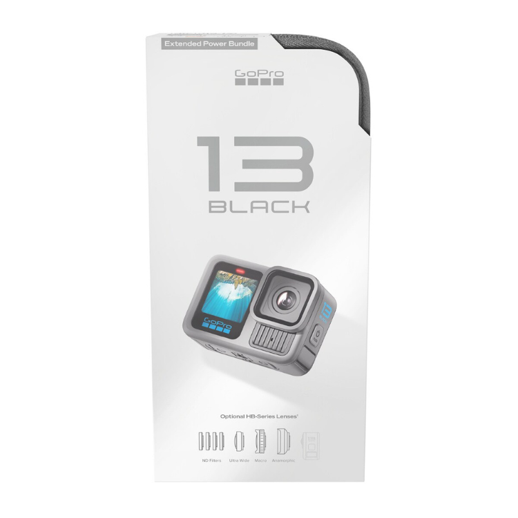 Action Cam GoPro Hero 13 Extended Power Bundle Preto