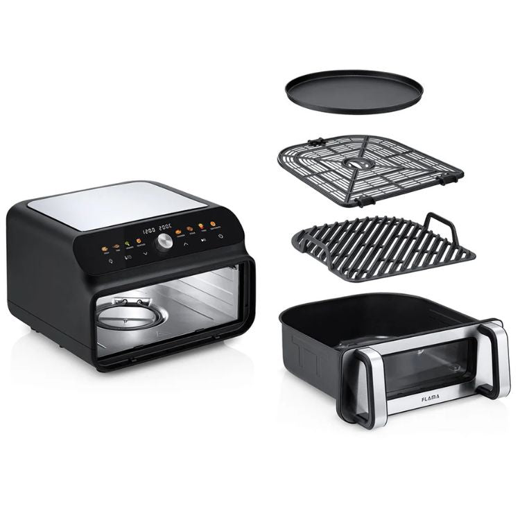 Grelhador Sem Fumos & Air Fryer Smartcook Duo 678FL 10L 1800W