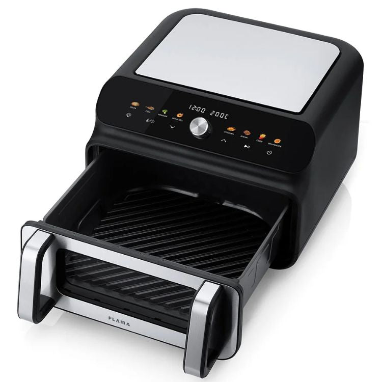 Grelhador Sem Fumos & Air Fryer Smartcook Duo 678FL 10L 1800W