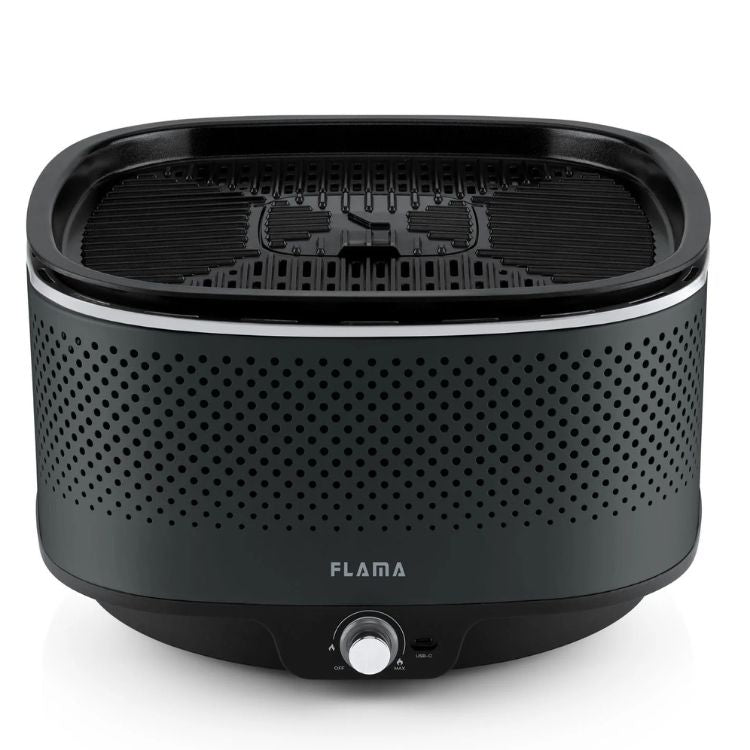 Grelhador a Carvão Flama Mastergrill EVO 4011FL 2000W Preto