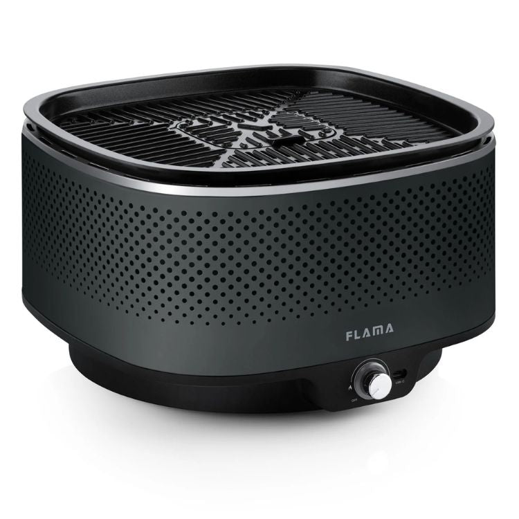 Grelhador a Carvão Flama Mastergrill EVO 4011FL 2000W Preto